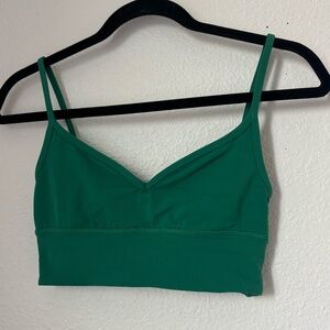 Lululemon V-Neck Sports Bra Orange/Coral (Discontinued) Size 4